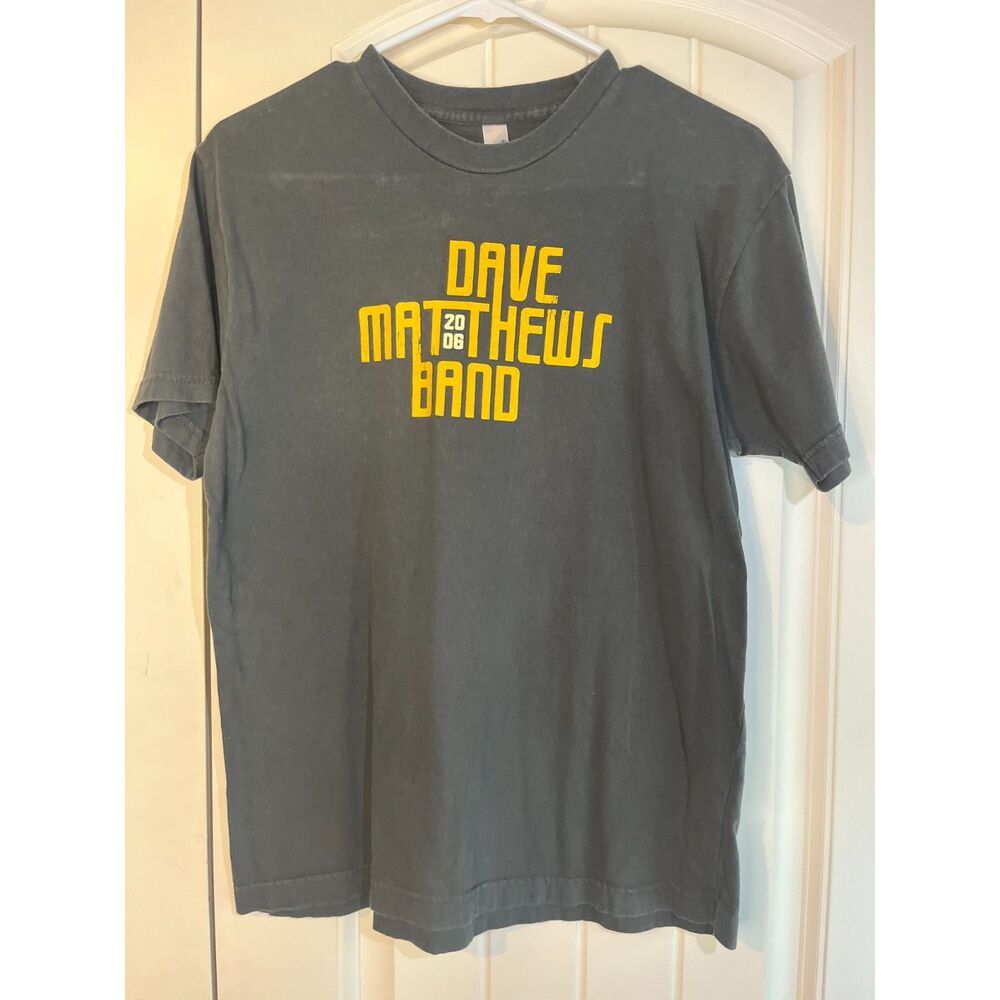 Vintage Dave Matthews Band 2006 Summer Tour Shirt Faded Gray M